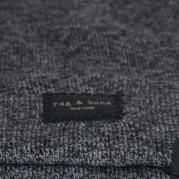 NEW Rag and Bone New York Gray Knit Beanie Hat Unisex - Picture 4 of 6
